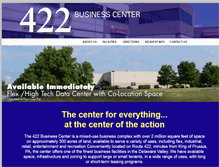 Tablet Screenshot of 422businesscenter.com